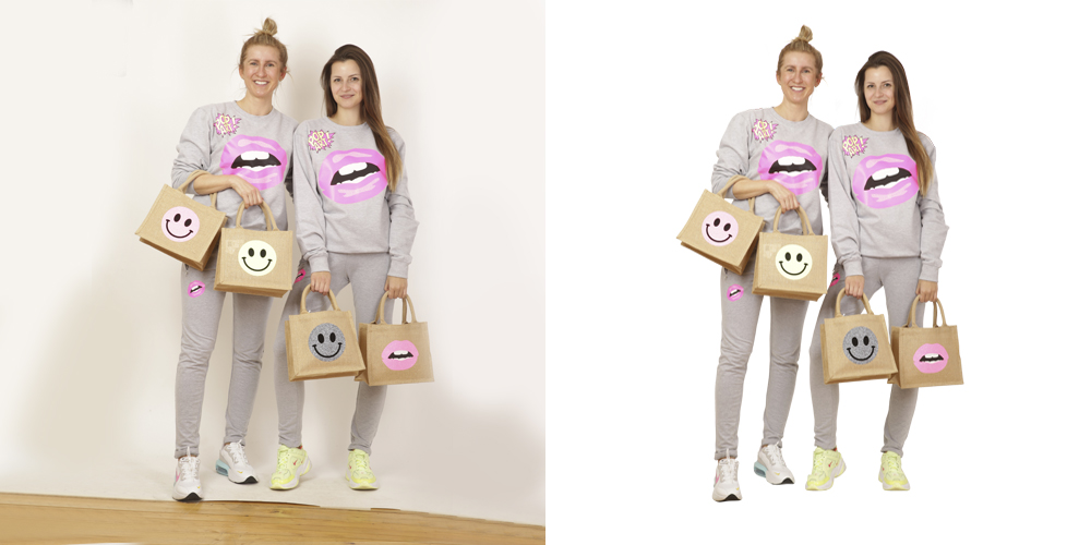 Model Fashion Photo Editing via Clipping Path